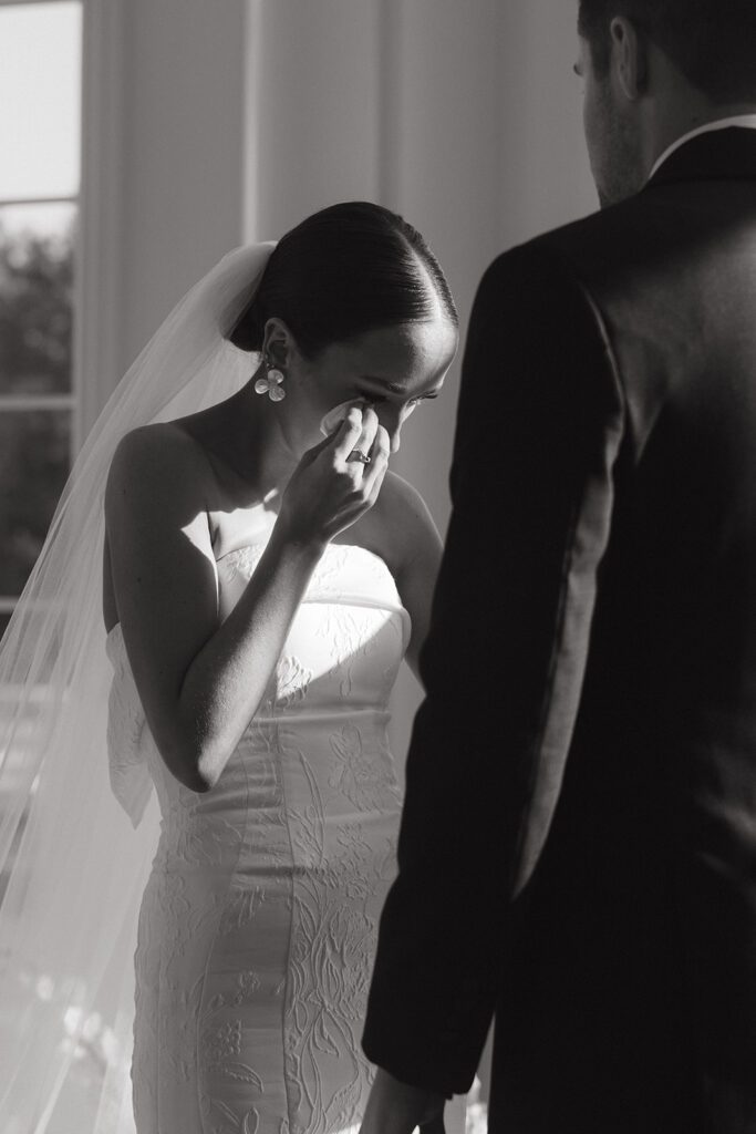 ceremony at the hillside estate